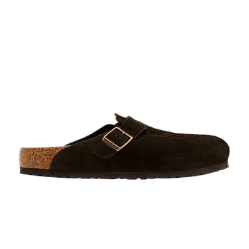 Birkenstock Boston Soft Footbed Suede Mocha - Birkenstock Sneaker