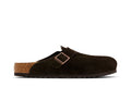 Birkenstock Boston Soft Footbed Suede Mocha - Birkenstock Sneaker, Detailansicht 3