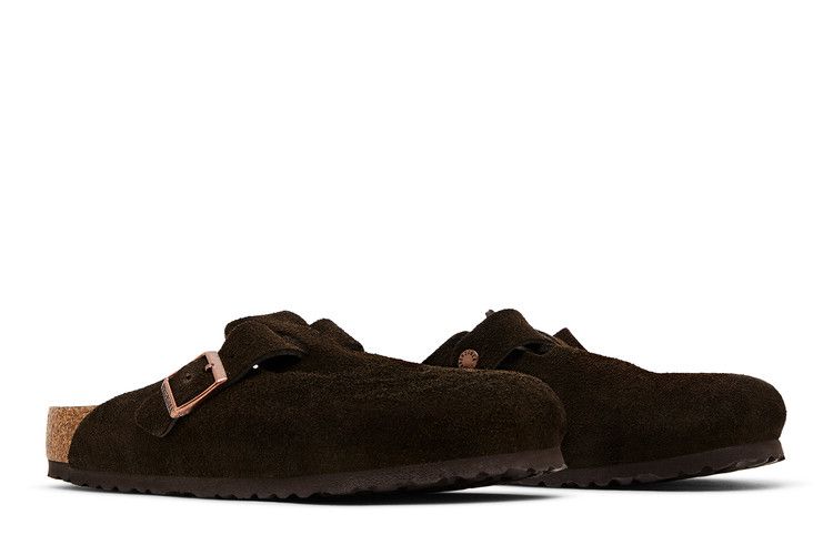 Birkenstock Boston Soft Footbed Suede Mocha - Birkenstock Sneaker, Detailansicht 10