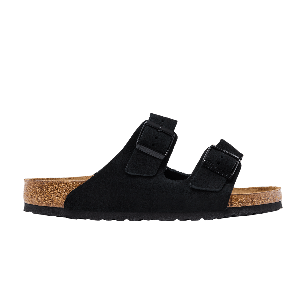 Birkenstock Arizona Soft Footbed Suede Black - Birkenstock Sneaker