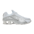 Nike Shox R4 White Metallic Silver 2024 - Nike Sneaker, Detailansicht 2