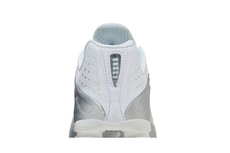 Nike Shox R4 White Metallic Silver 2024 - Nike Sneaker, Detailansicht 9