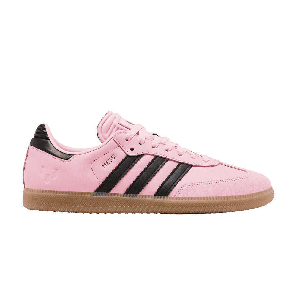 Lionel Messi x adidas Samba Inter Miami CF - Debossed Home Kit - adidas Sneaker