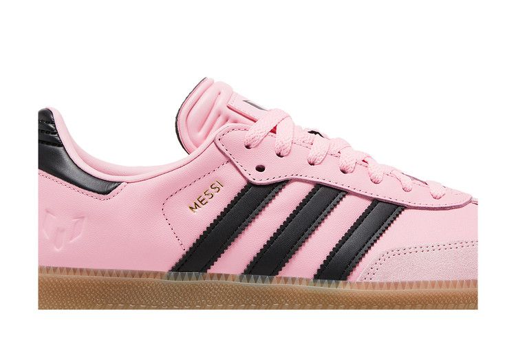 Lionel Messi x adidas Samba Inter Miami CF - Debossed Home Kit - adidas Sneaker, Detailansicht 4
