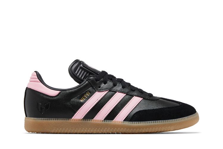 Lionel Messi x adidas Samba Inter Miami CF - Debossed Away Kit - adidas Sneaker, Detailansicht 3