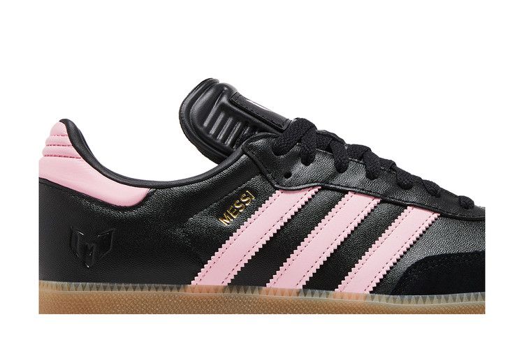 Lionel Messi x adidas Samba Inter Miami CF - Debossed Away Kit - adidas Sneaker, Detailansicht 4