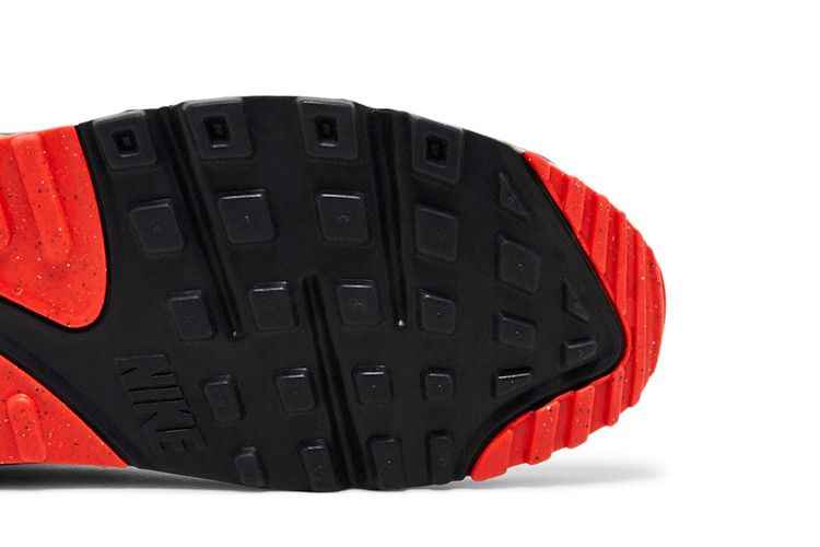 Nike Mens Air Max 90 Premium Carbon Fiber Infrared - Nike Sneaker, Detailansicht 6