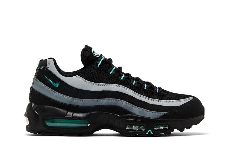 Nike Air Max 95 Black Aurora Green - Nike Sneaker, Detailansicht 3