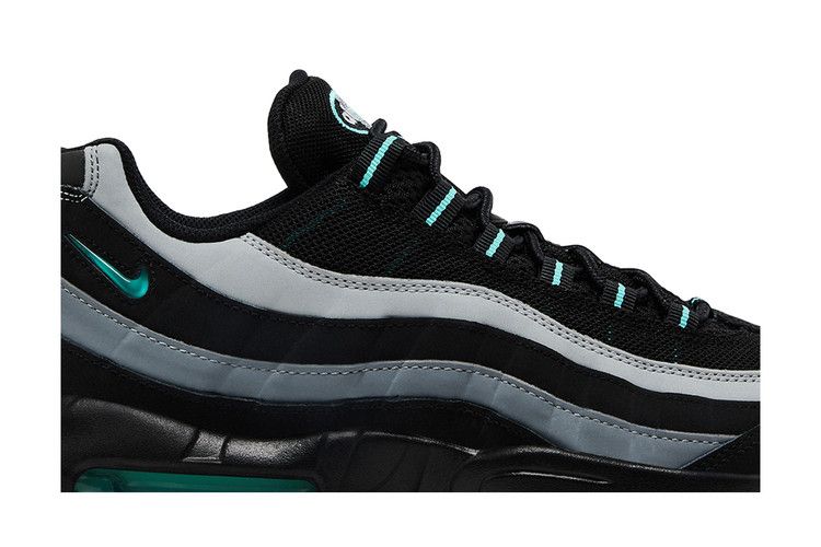 Nike Air Max 95 Black Aurora Green - Nike Sneaker, Detailansicht 4