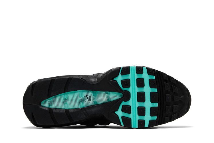 Nike Air Max 95 Black Aurora Green - Nike Sneaker, Detailansicht 6