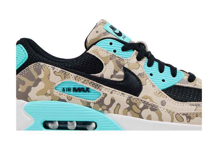 Nike Air Max 90 Premium Camo Pack - Aurora Green - Nike Sneaker, Detailansicht 3