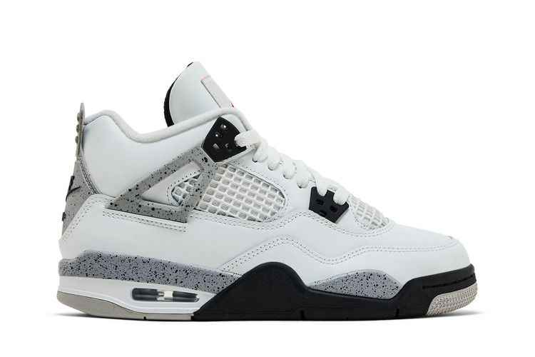 Air Jordan 4 Retro OG GS White Cement 2025 - Air Jordan Sneaker