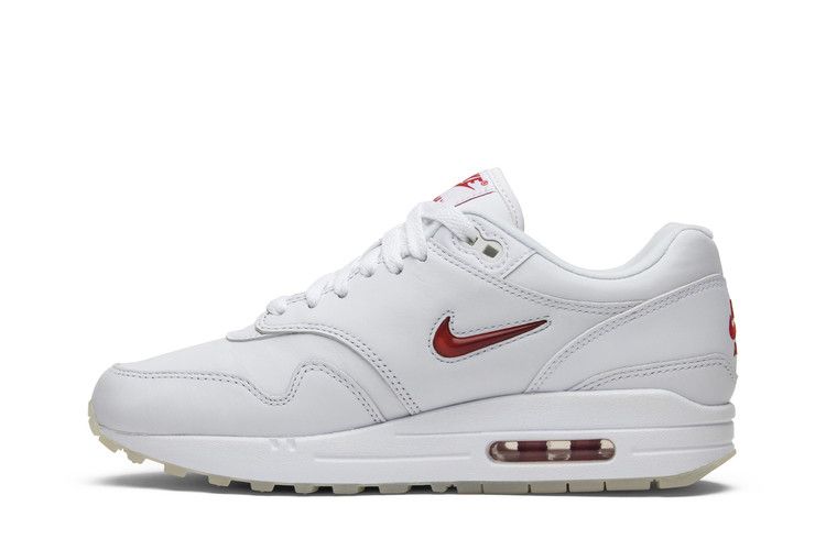 Nike Air Max 1 Premium SC Jewel White Red - Nike Sneaker, Detailansicht 5