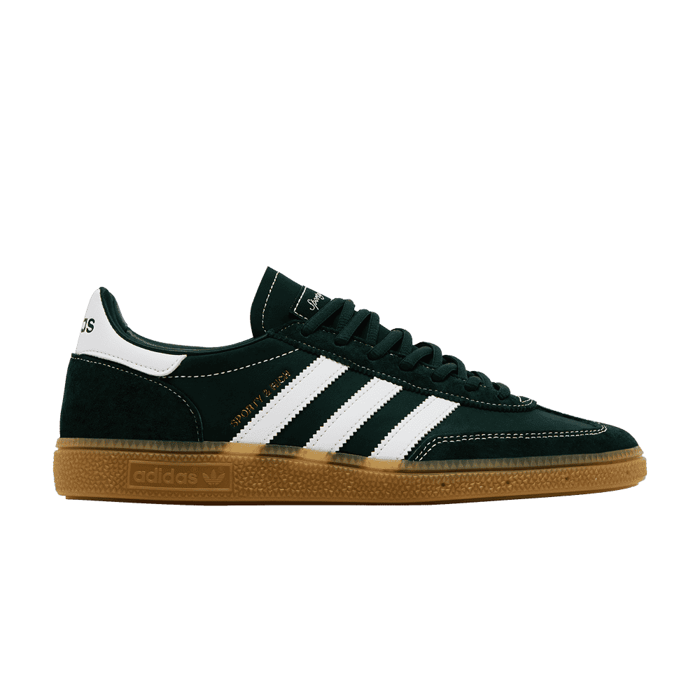 Sporty & Rich x adidas Handball Spezial Dark Green - adidas Sneaker, Detailansicht 2
