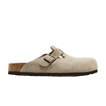 Birkenstock Boston Suede Leather Taupe - Birkenstock Sneaker, Detailansicht 2