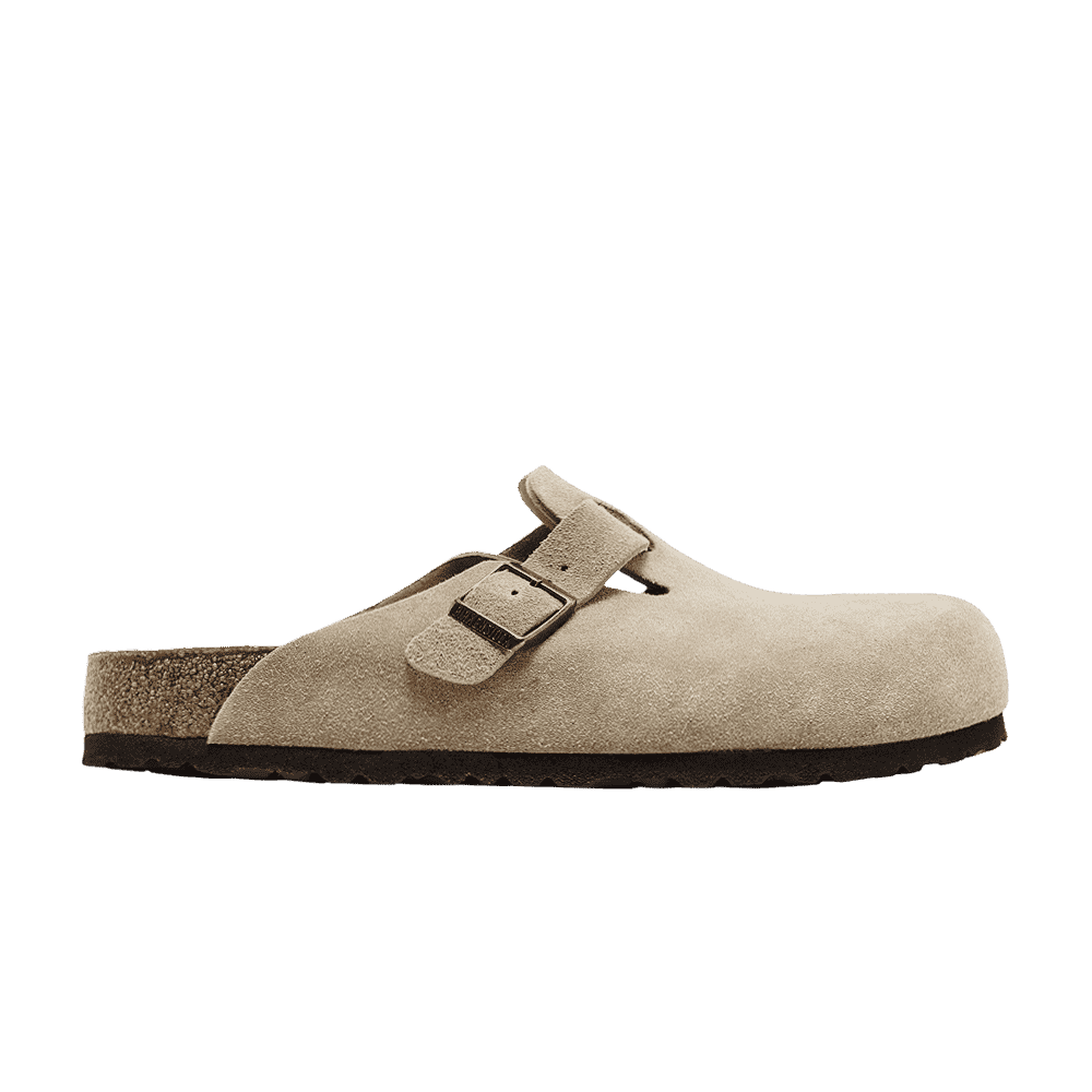 Birkenstock Boston Suede Leather Taupe