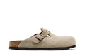 Birkenstock Boston Suede Leather Taupe - Birkenstock Sneaker, Detailansicht 3