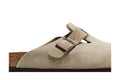 Birkenstock Boston Suede Leather Taupe - Birkenstock Sneaker, Detailansicht 4