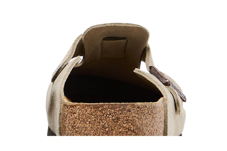 Birkenstock Boston Suede Leather Taupe - Birkenstock Sneaker, Detailansicht 9