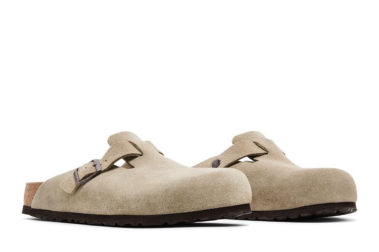 Birkenstock Boston Suede Leather Taupe - Birkenstock Sneaker, Detailansicht 10