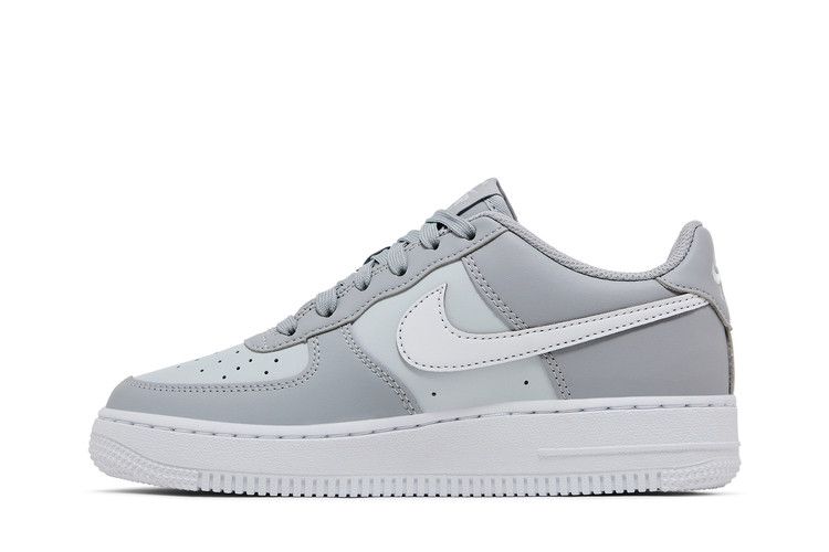 Nike Air Force 1 GS Wolf Grey - Nike Sneaker, Detailansicht 5