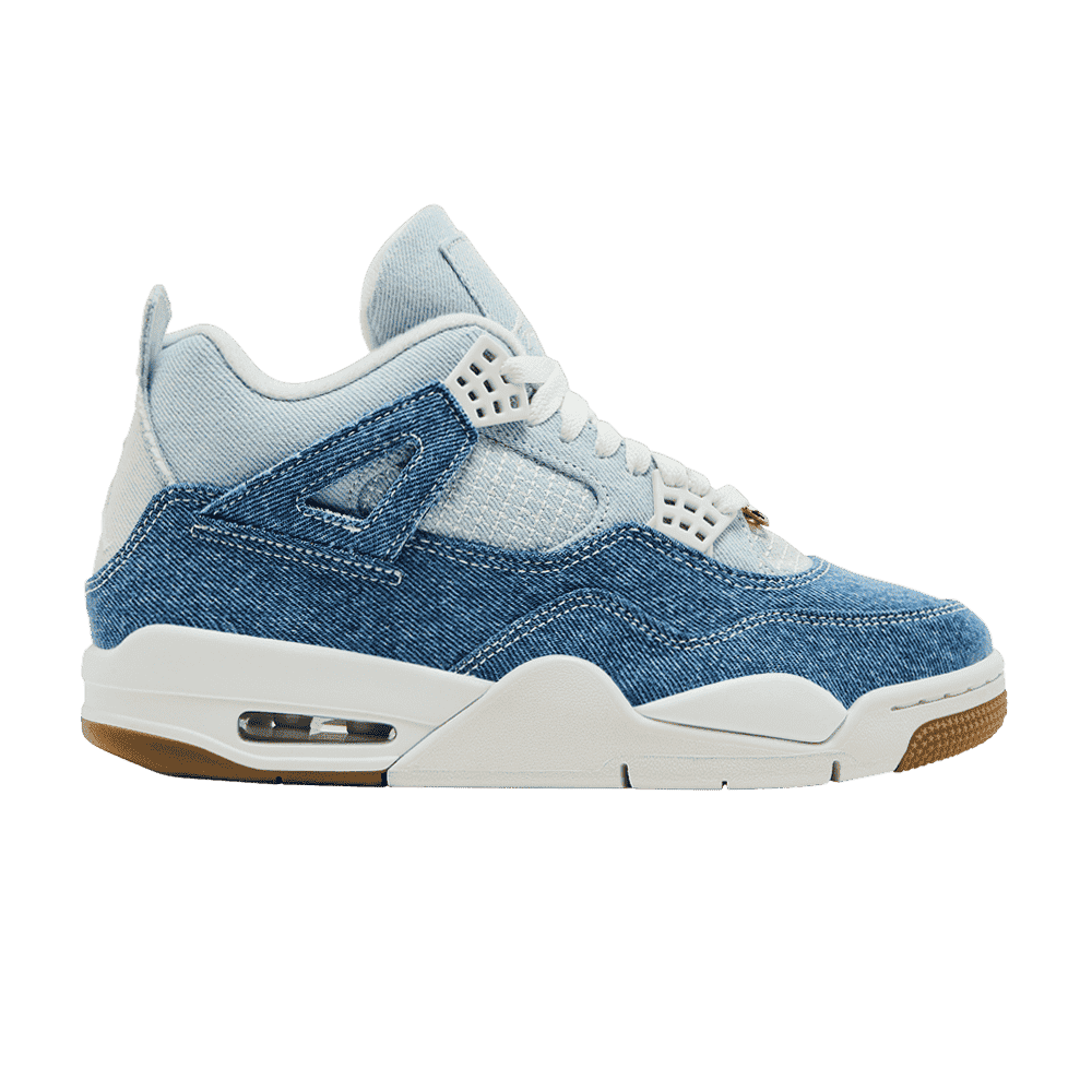 Wmns Air Jordan 4 Retro TEX Worn Blue Denim
