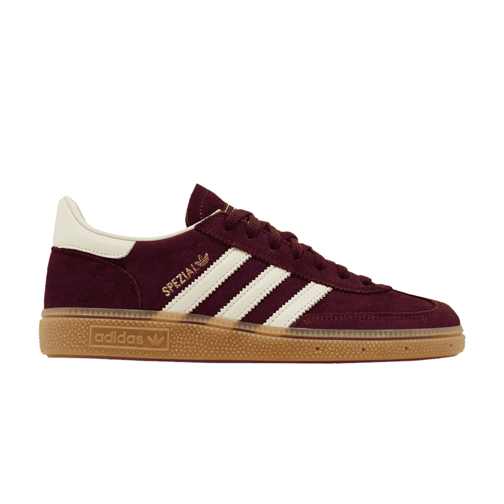 adidas Wmns Handball Spezial Maroon Cream - adidas Sneaker