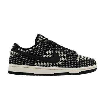 Harris Tweed x Nike Wmns Dunk Low Black Phantom - Nike Sneaker