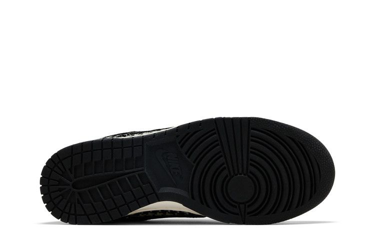Harris Tweed x Nike Wmns Dunk Low Black Phantom - Nike Sneaker, Detailansicht 6