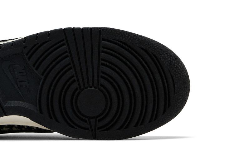 Harris Tweed x Nike Wmns Dunk Low Black Phantom - Nike Sneaker, Detailansicht 7