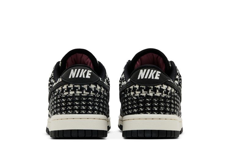 Harris Tweed x Nike Wmns Dunk Low Black Phantom - Nike Sneaker, Detailansicht 8