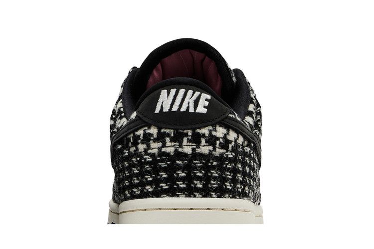 Harris Tweed x Nike Wmns Dunk Low Black Phantom - Nike Sneaker, Detailansicht 9