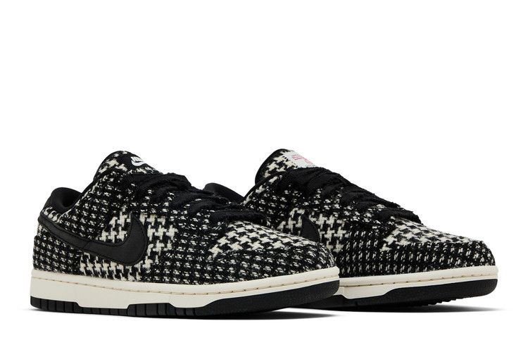 Harris Tweed x Nike Wmns Dunk Low Black Phantom - Nike Sneaker, Detailansicht 10