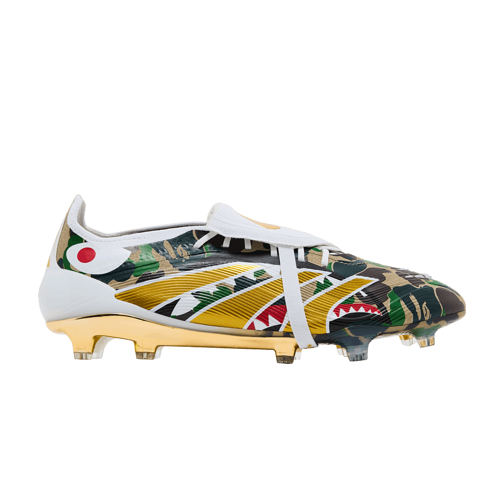 BAPE x adidas Predator Elite FG Brown - Adidas Sneaker