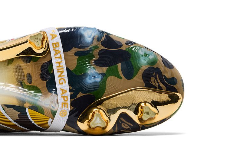 BAPE x adidas Predator Elite FG Brown - Adidas Sneaker, Detailansicht 7