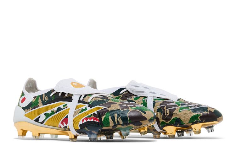 BAPE x adidas Predator Elite FG Brown - Adidas Sneaker, Detailansicht 10