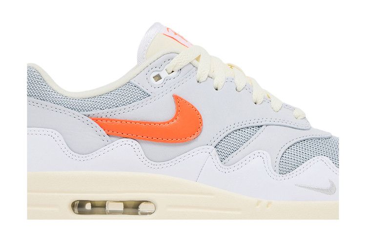 Patta x Nike Air Max 1 White Pure Platinum - Nike Sneaker, Detailansicht 4