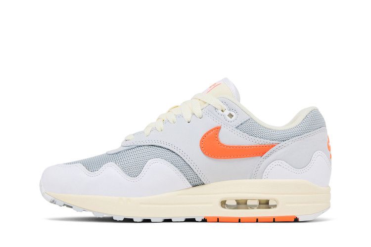 Patta x Nike Air Max 1 White Pure Platinum - Nike Sneaker, Detailansicht 5