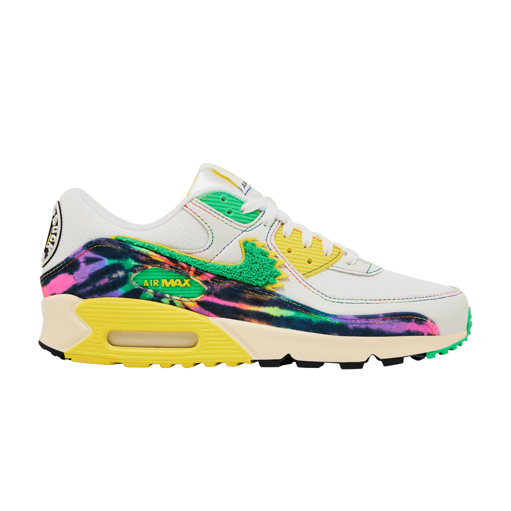 Grateful Dead x University Of Oregon x Nike Air Max 90 Grateful Ducks - Nike Sneaker, Detailansicht 2