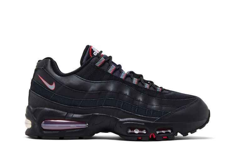 Nike Air Max 95 Big Bubble - Black University Red - Nike Sneaker, Detailansicht 3