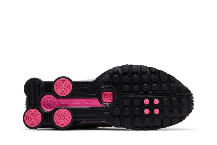Nike Wmns Shox R4 Black Metallic Silver Pinksicle - Nike Sneaker, Detailansicht 6