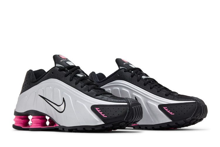 Nike Wmns Shox R4 Black Metallic Silver Pinksicle - Nike Sneaker, Detailansicht 10