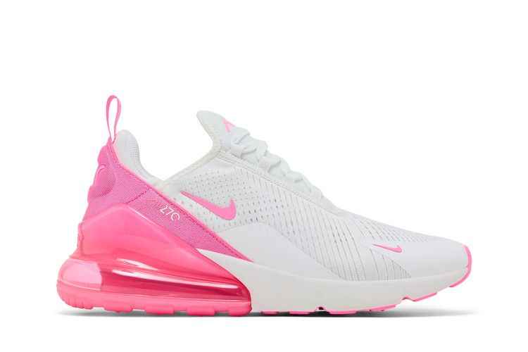 Nike Wmns Air Max 270 Summit White Pink Spell - Nike Sneaker, Detailansicht 3