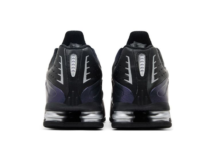 Nike Shox R4 Black Metallic Silver Purple Dynasty - Nike Sneaker, Detailansicht 8