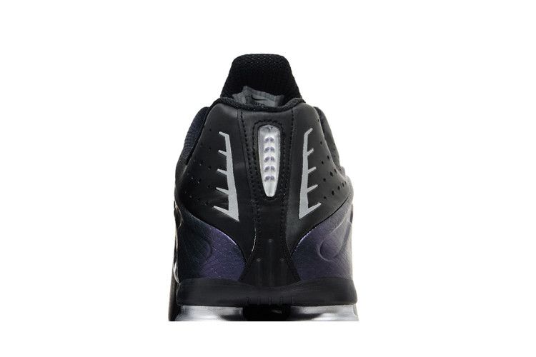 Nike Shox R4 Black Metallic Silver Purple Dynasty - Nike Sneaker, Detailansicht 9