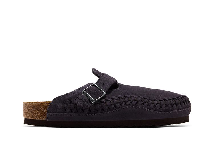 Kith x Birkenstock Boston Braided Rabbit Grey - Birkenstock Sneaker, Detailansicht 3