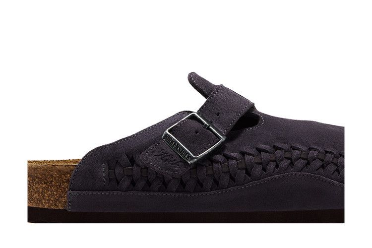 Kith x Birkenstock Boston Braided Rabbit Grey - Birkenstock Sneaker, Detailansicht 4