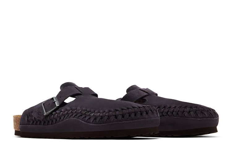 Kith x Birkenstock Boston Braided Rabbit Grey - Birkenstock Sneaker, Detailansicht 10