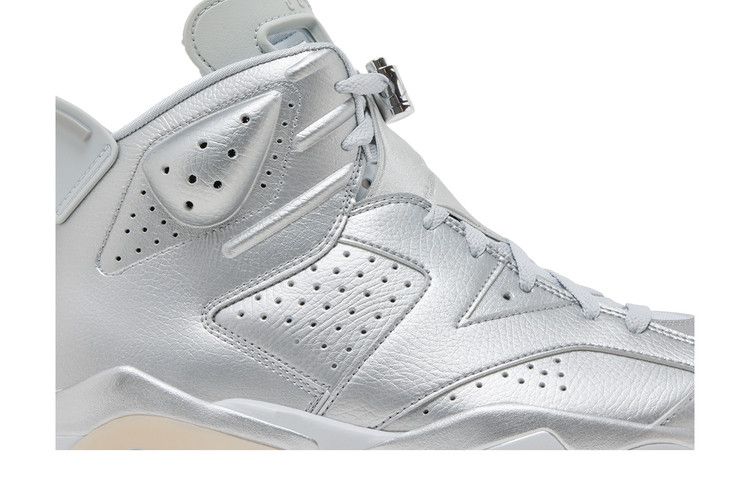 Paris Saint-Germain x Air Jordan 6 Retro Silver - Air Jordan Sneaker, Detailansicht 4