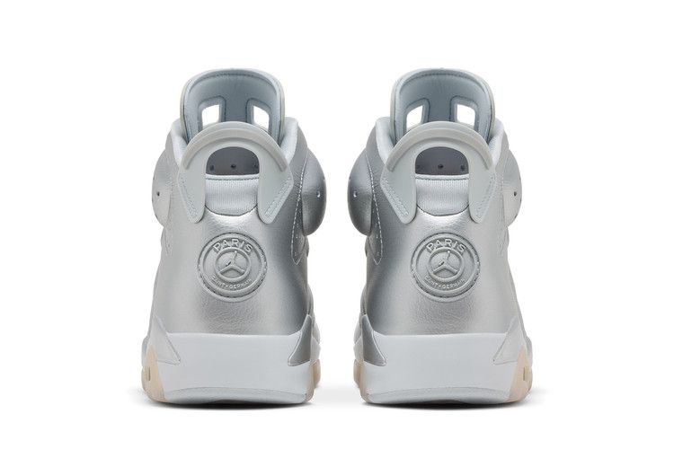Paris Saint-Germain x Air Jordan 6 Retro Silver - Air Jordan Sneaker, Detailansicht 8
